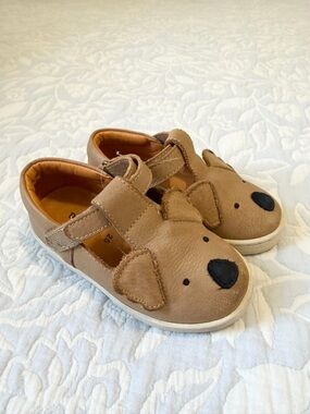 Donsje size 9/25 slip ons boy toddler leather shoes dressy formal